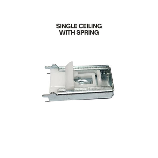 Curtain Accessories Single Ceiling With Spring (100pcs) - CLK Creative
